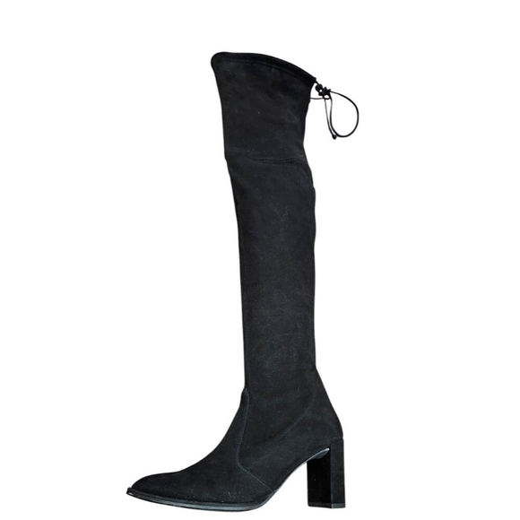 STUART WEITZMAN Landmark Suede Over-The-Knee Boot Size 6.5 - Picture 4 of 16